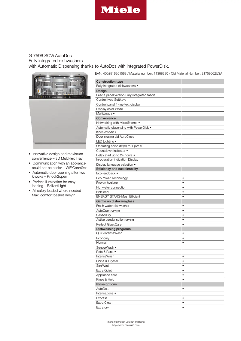 Imagen de la primera página del manual del dispositivo G 7596 SCVi AutoDos