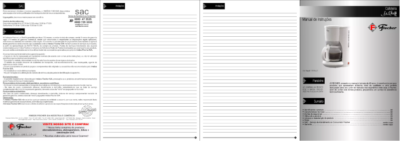 Image de la première page du manuel de l'appareil 14151 Cheff