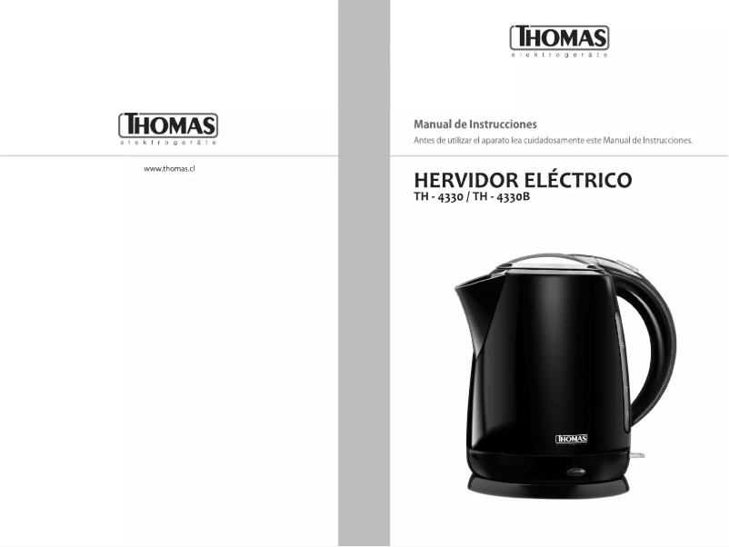 Page n°1 - Manuel utilisateur Thomas TH-4330