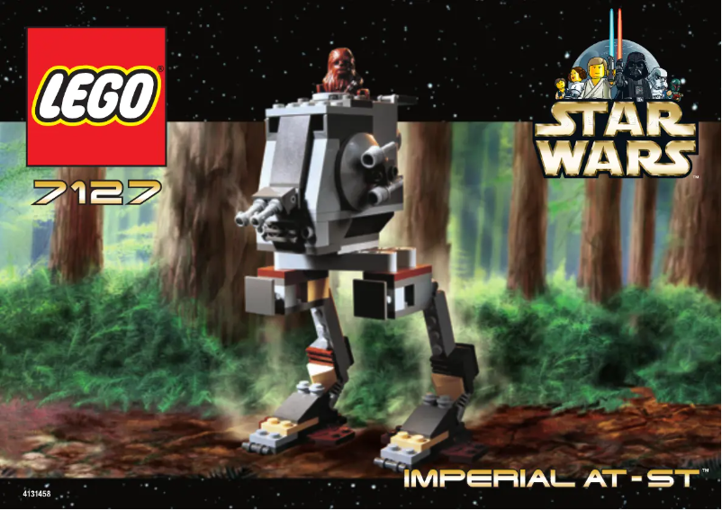 Page n°1 - Manuel utilisateur Lego Star Wars 7127
