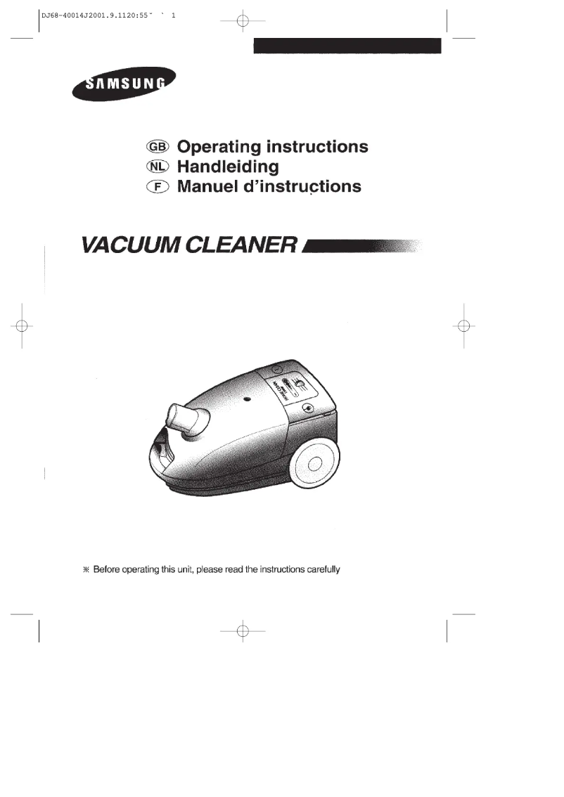 Page n°1 - Manuel utilisateur Samsung RC-5511N