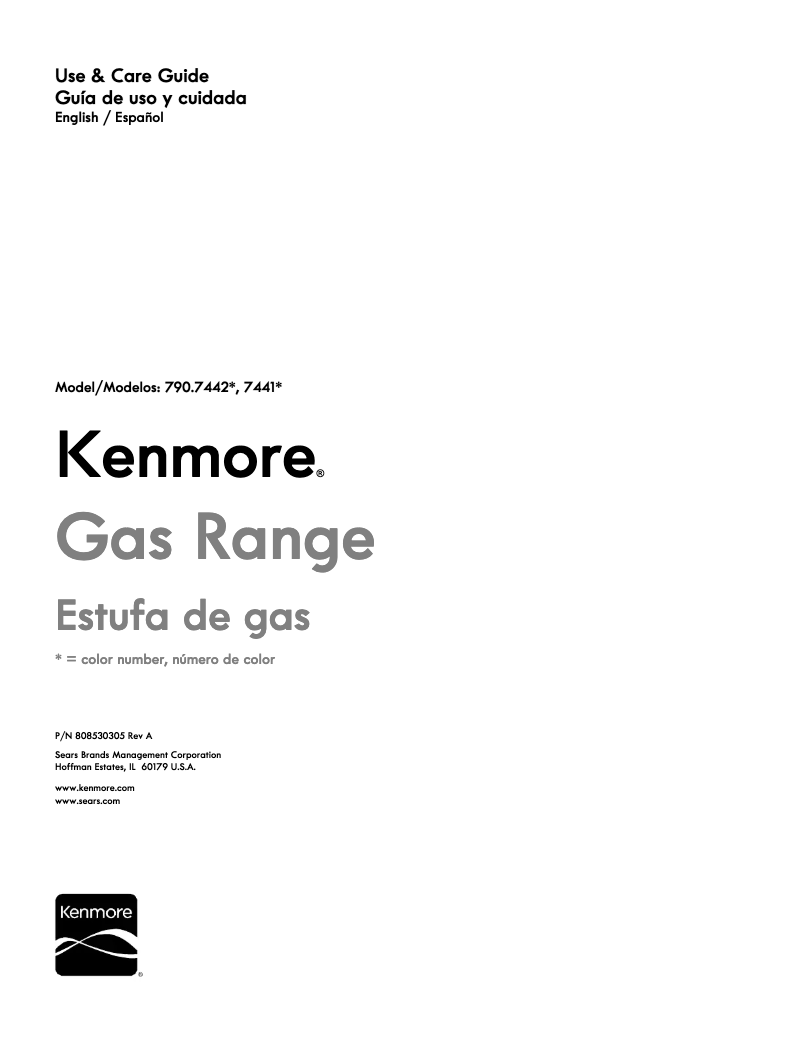 Imagen de la primera página del manual del dispositivo 74429