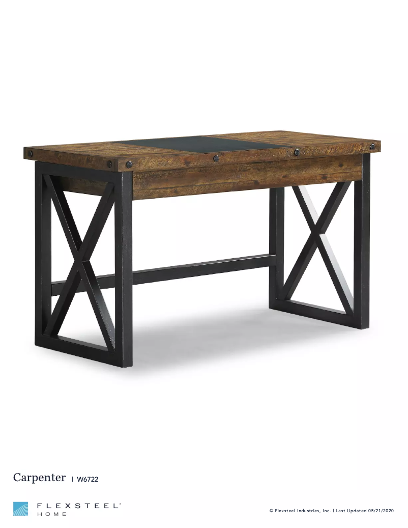 Page n°1 - Manuel utilisateur Flexsteel Carpenter W6722-733