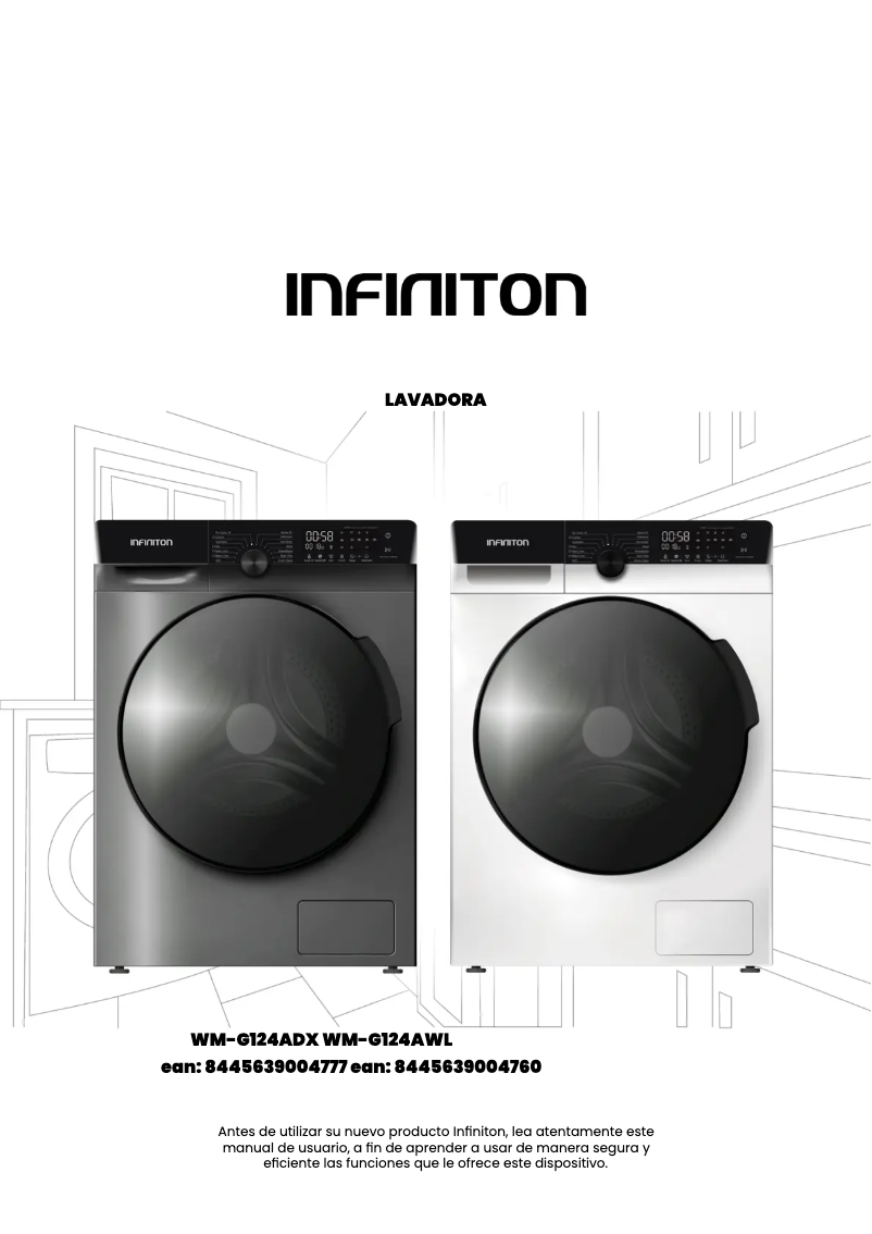 Page n°1 - Manuel utilisateur Infiniton WM-G124ADX