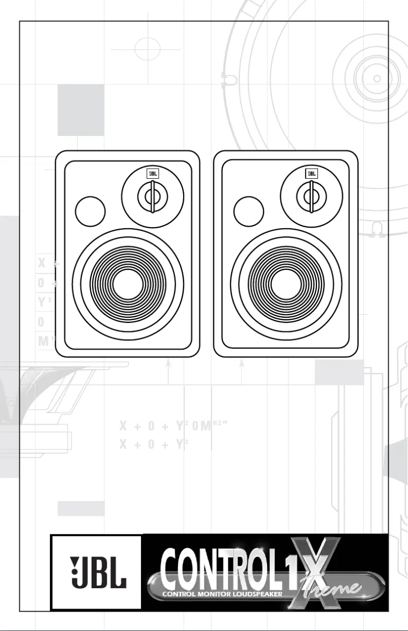 Page 1 de la notice Manuel utilisateur JBL Control 1 Xtreme