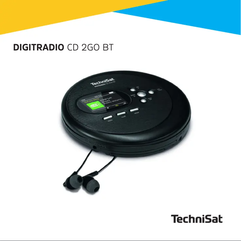 Página 1 del manual Manual de usuario TechniSat DigitRadio CD 2GO BT
