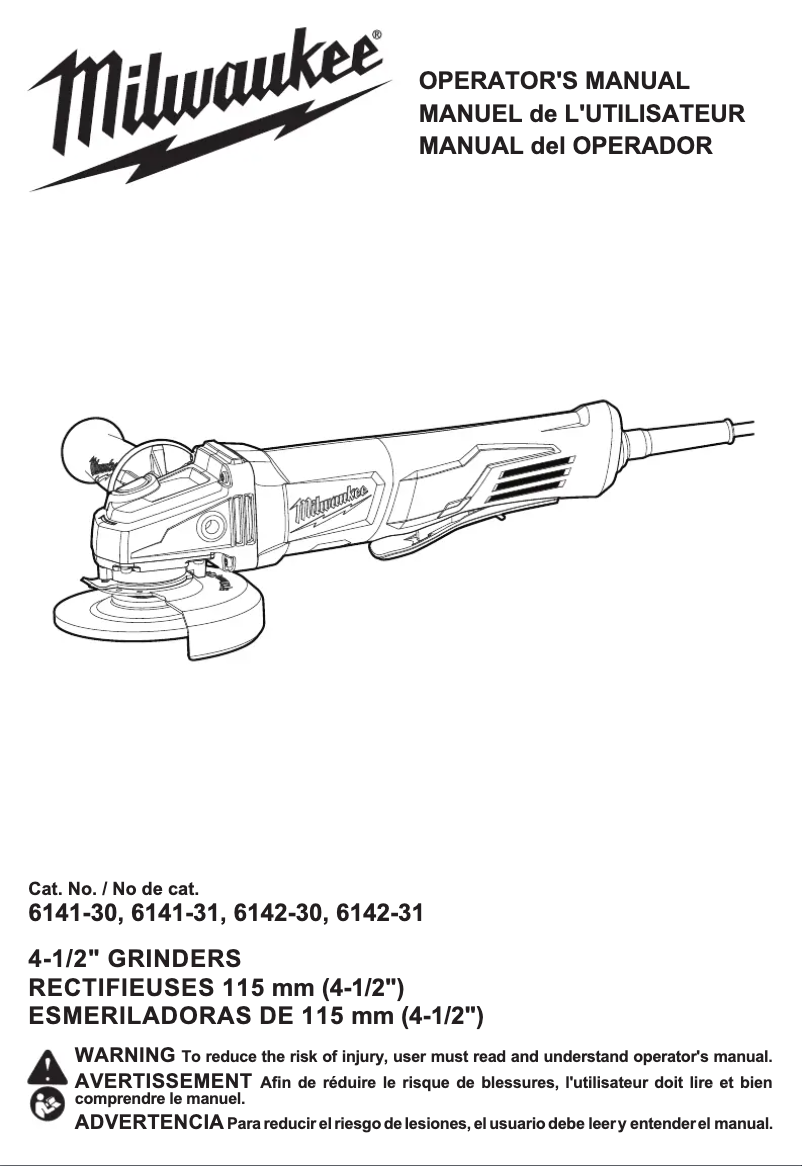 Image de la première page du manuel de l'appareil 6142-31