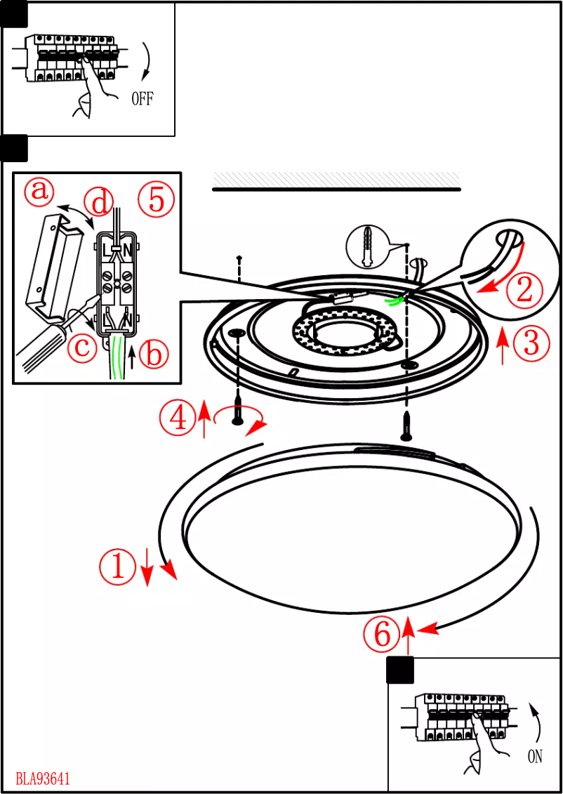 Page n°1 - Manuel utilisateur Eglo Competa