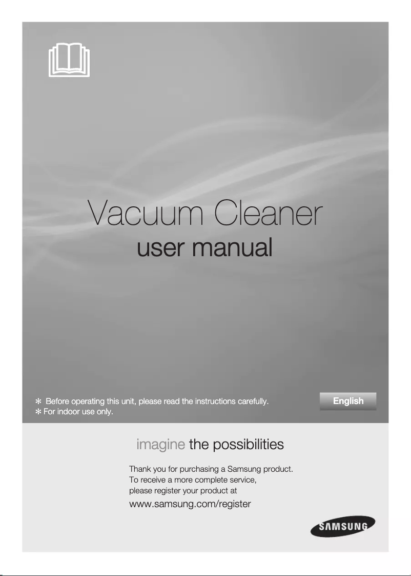 Page n°1 - Manuel utilisateur Samsung SC6140
