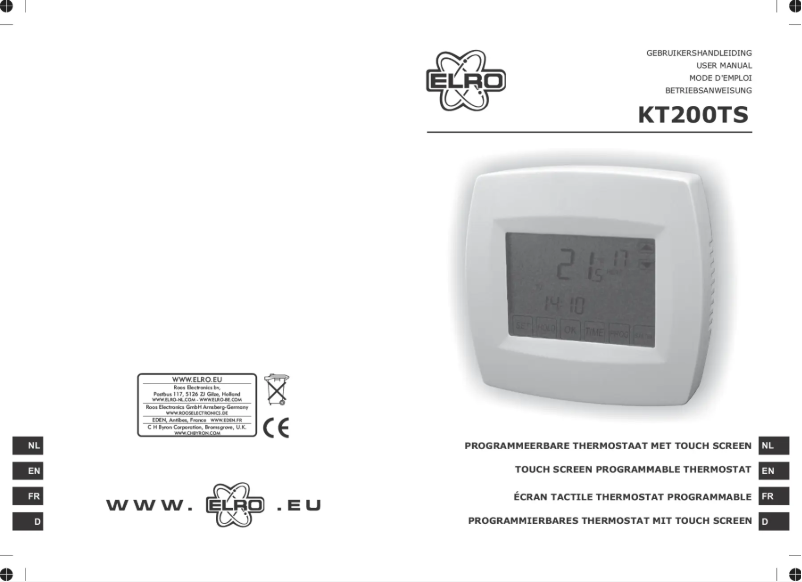 Image de la première page du manuel de l'appareil KT200TS