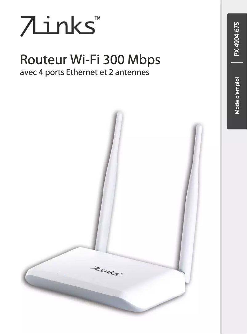 Página 1 del manual Manual de usuario 7Links PX-4904-675