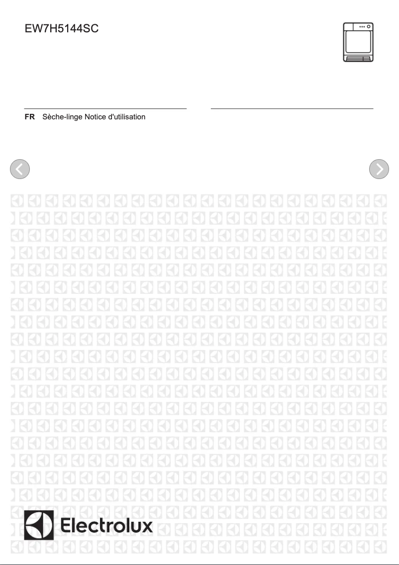 Page n°1 - Manuel utilisateur Electrolux EW7H5144SC