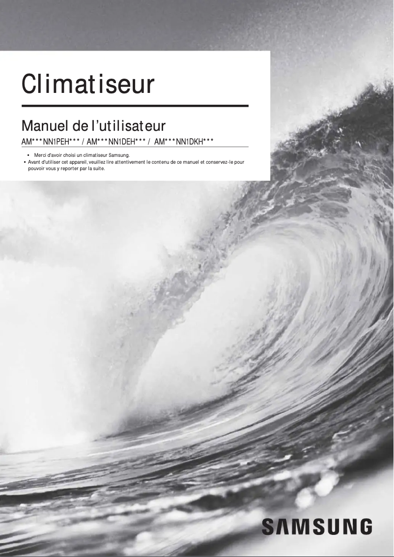 Page n°1 - Manuel utilisateur Samsung AM090NN4DEH