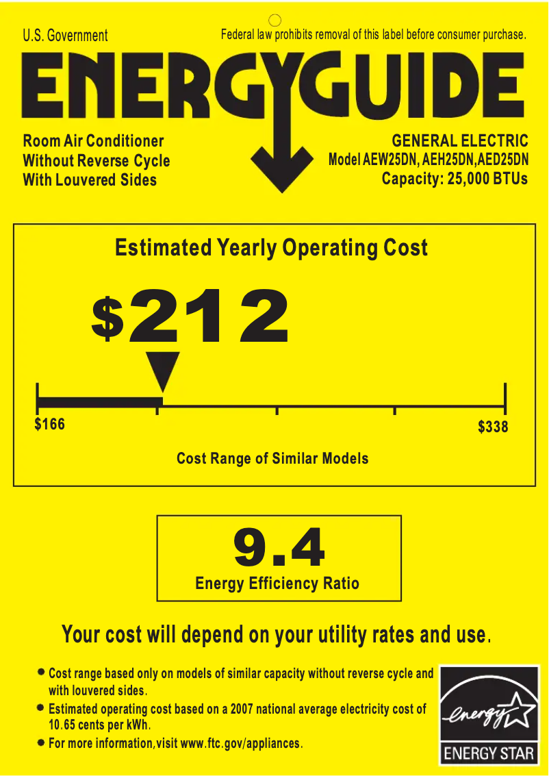 Image de la première page du manuel de l'appareil AEW25DN