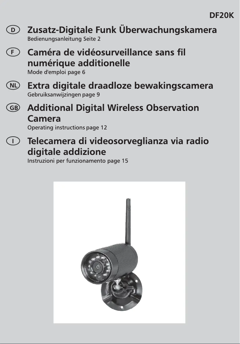Página 1 del manual Manual de usuario Pentatech DF20K