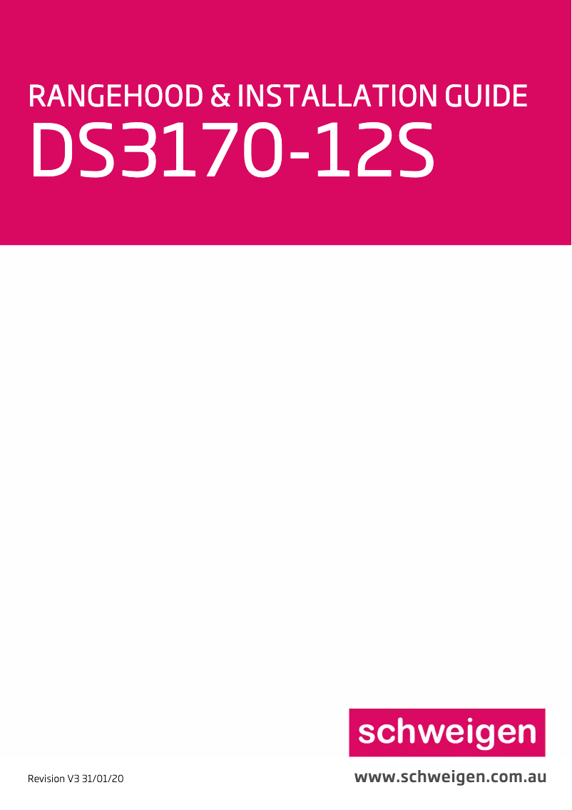 Imagen de la primera página del manual del dispositivo DS3170-12S