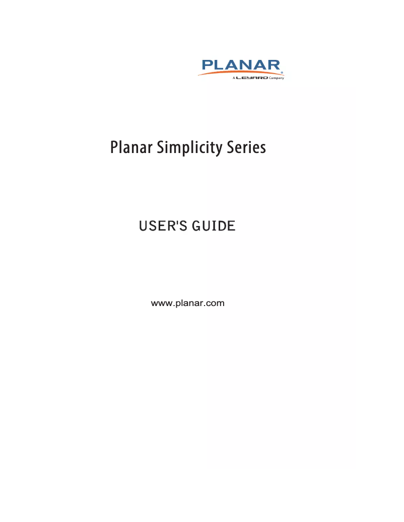 Imagen de la primera página del manual del dispositivo SL5551