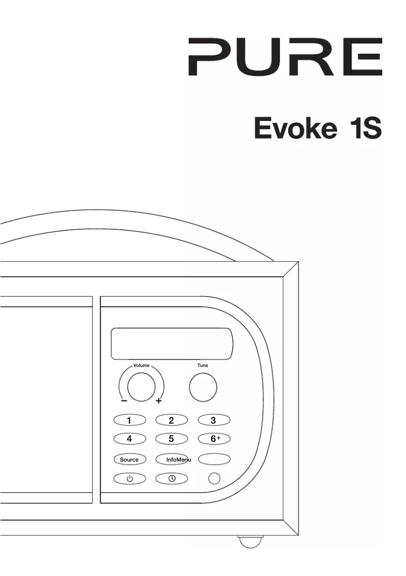 Image de la première page du manuel de l'appareil Evoke 1S