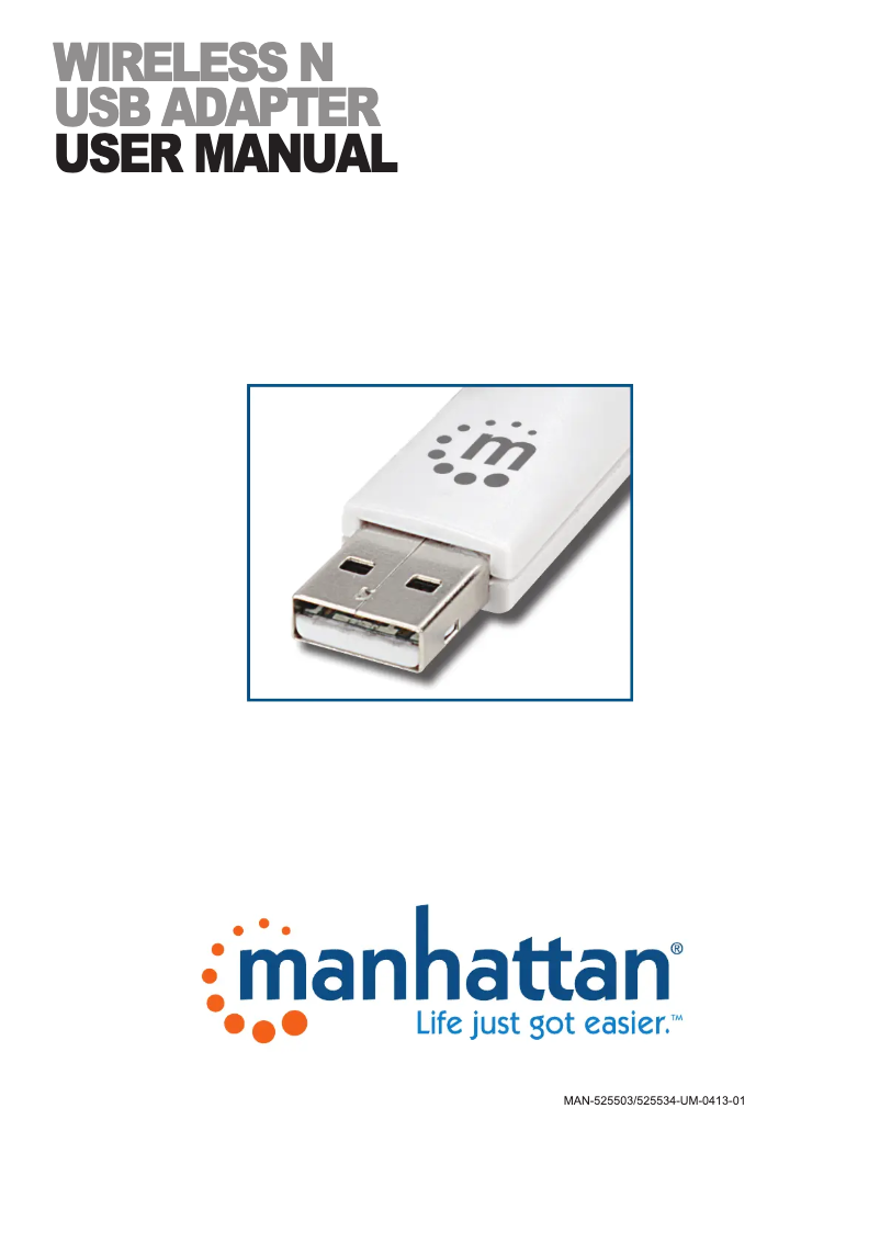 Page 1 de la notice Manuel utilisateur Manhattan Mini 300N