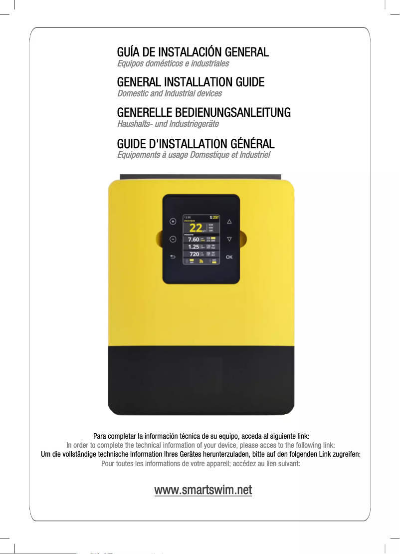 Image de la première page du manuel de l'appareil Control Station Panel