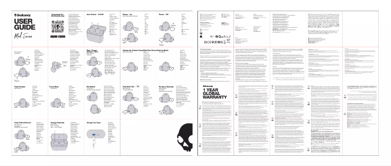 Page n°1 - Manuel utilisateur Skullcandy MOD True Wireless