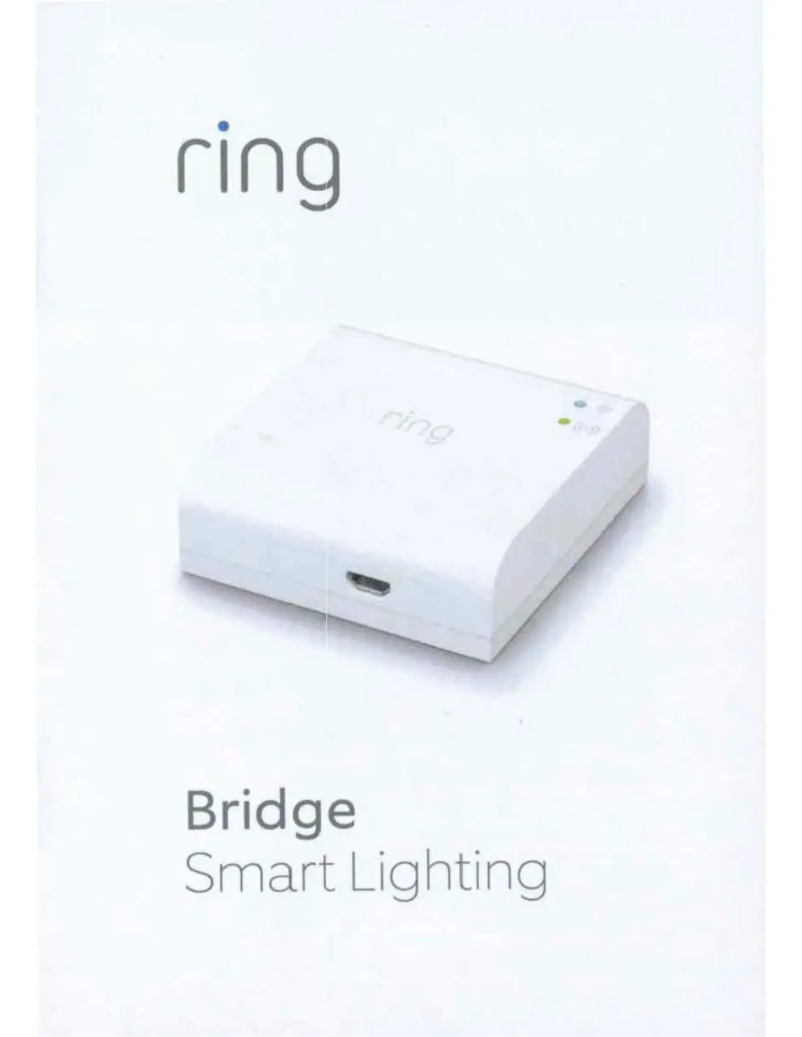 Page 1 de la notice Manuel utilisateur Ring Smart Lighting Bridge