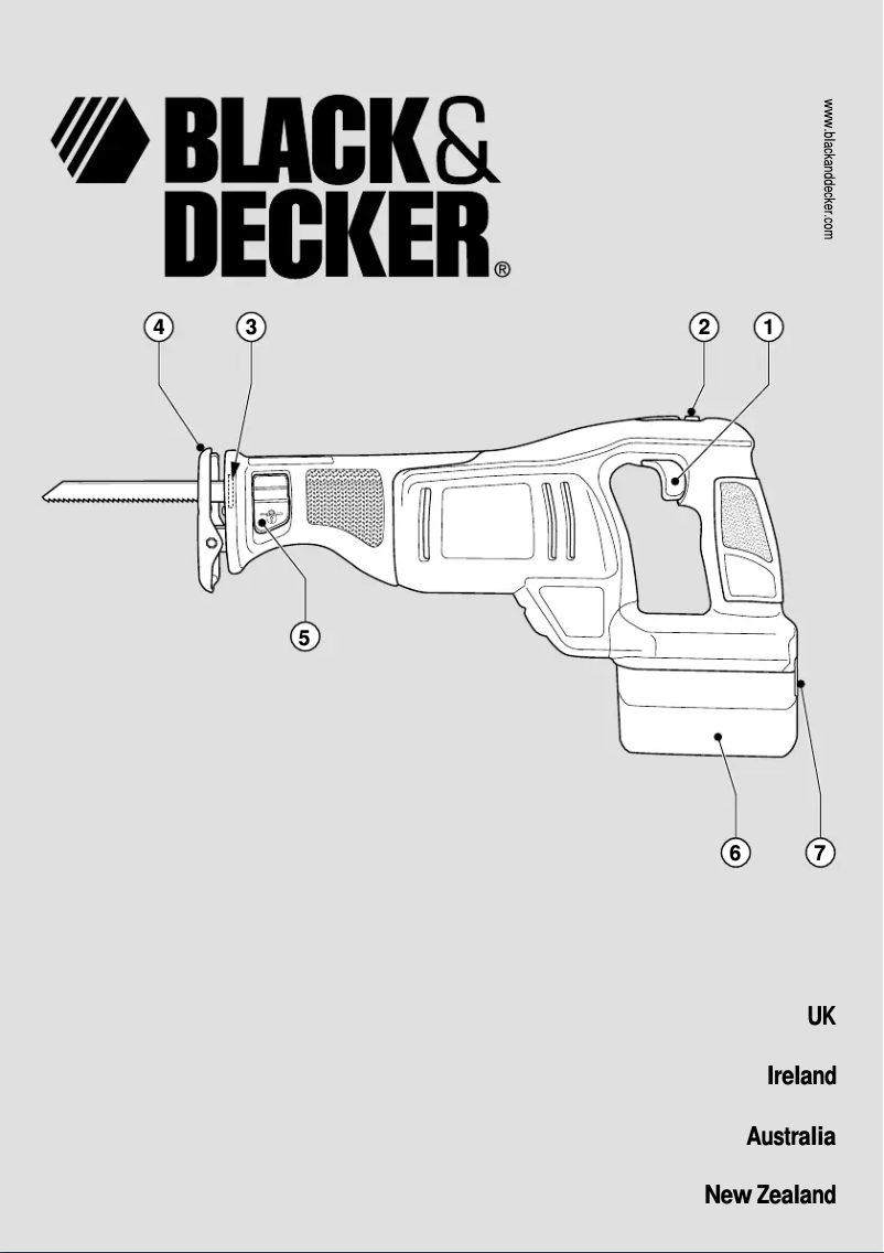 Page n°1 - Manuel utilisateur Black & Decker KS1880S