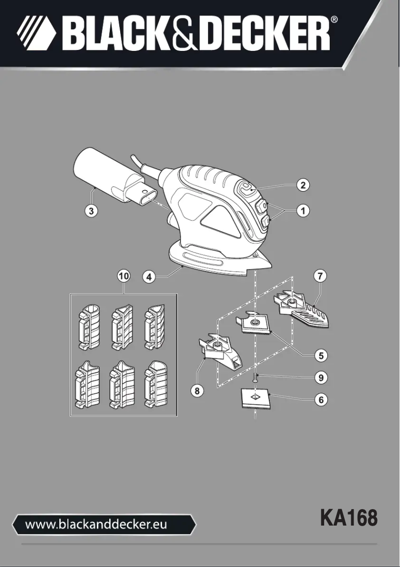 Imagen de la primera página del manual del dispositivo KA168K