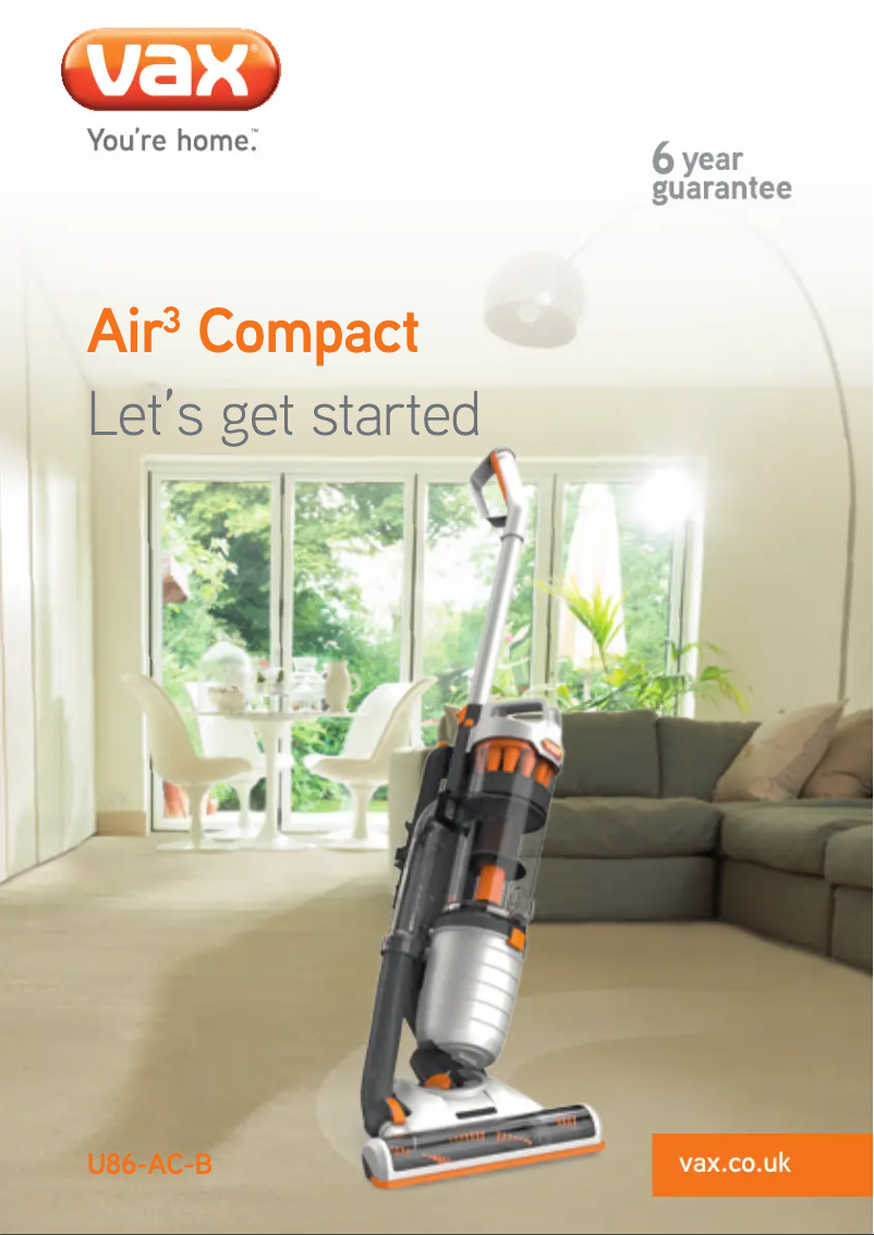 Imagen de la primera página del manual del dispositivo Air3 Compact