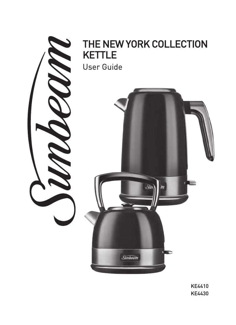 Image de la première page du manuel de l'appareil KE4410KB