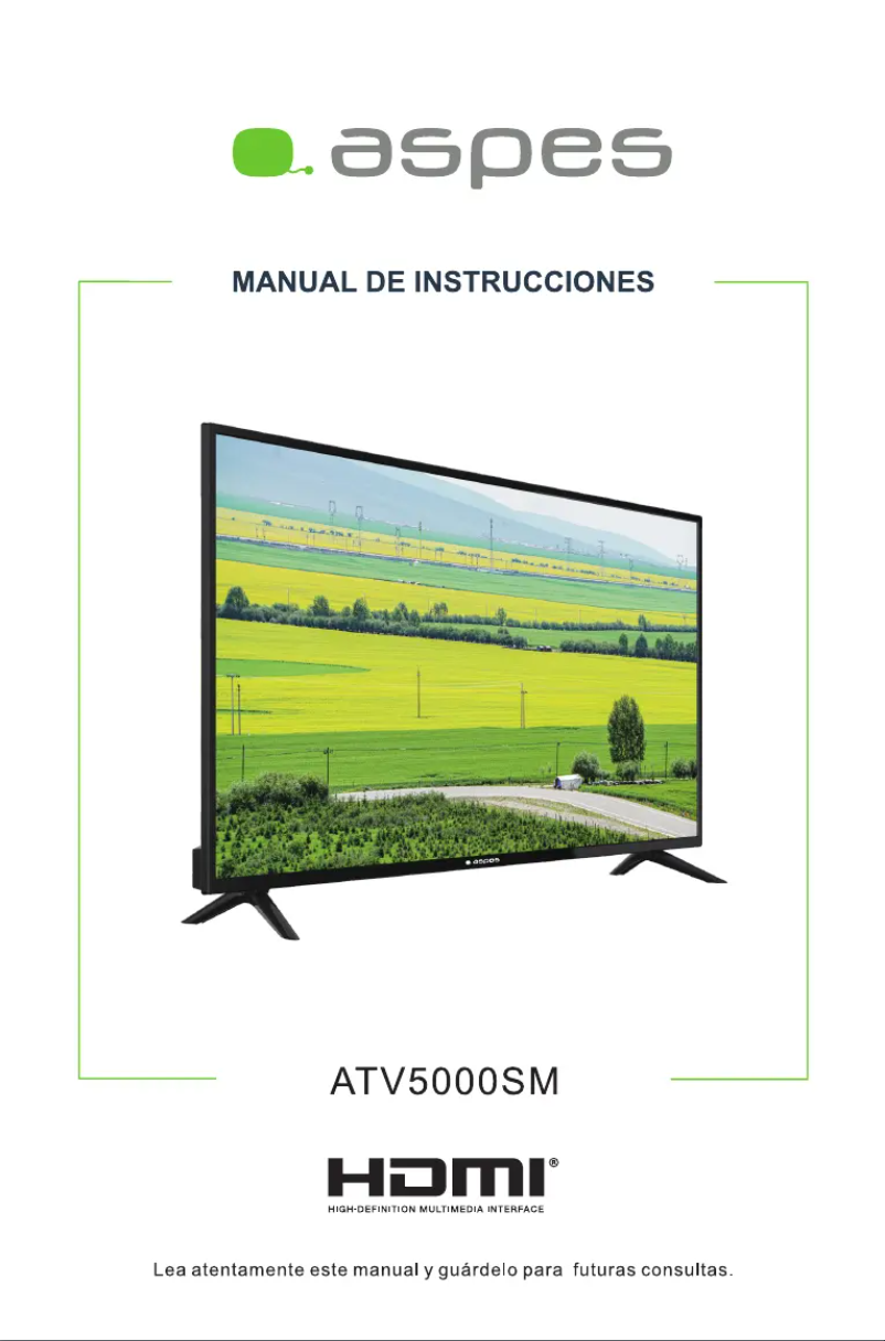 Image de la première page du manuel de l'appareil ATV5000SM