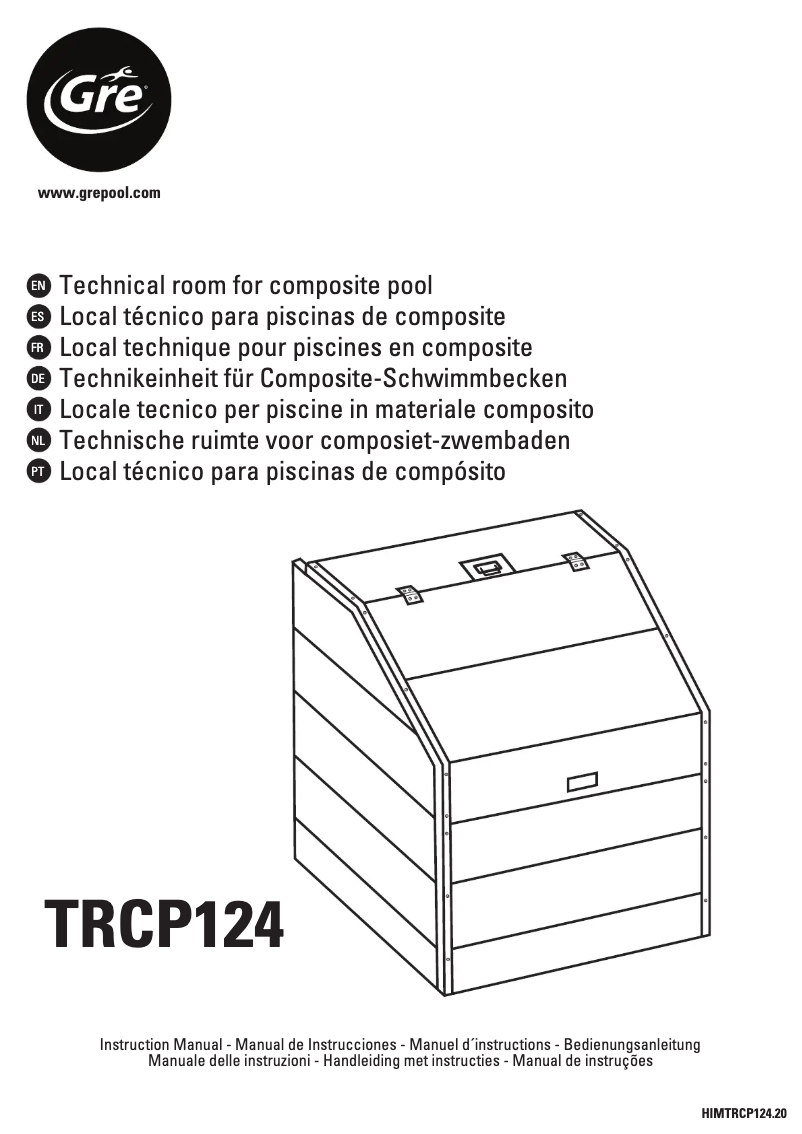 Image de la première page du manuel de l'appareil TRCP124