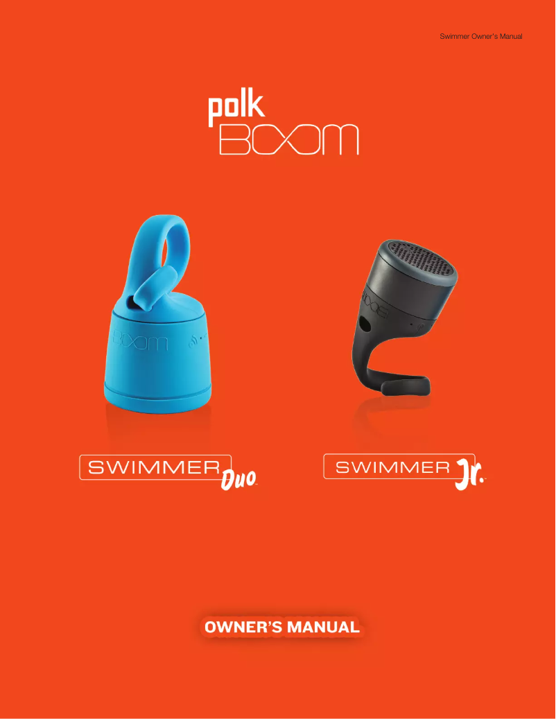 Page 1 de la notice Manuel utilisateur Polk Swimmer Duo