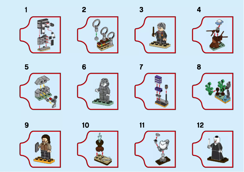 Page n°1 - Manuel utilisateur Lego Harry Potter 76404