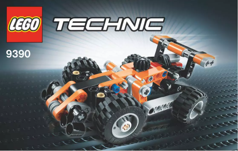 Page 1 de la notice Manuel utilisateur Lego Technic 9390