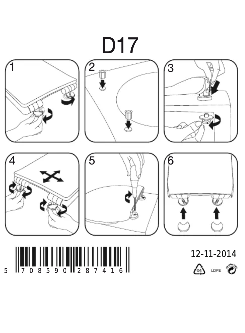 Page 1 de la notice Manuel utilisateur Pressalit 300 Compact