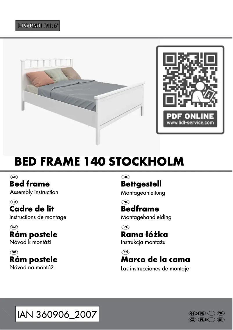 Image de la première page du manuel de l'appareil IAN 360906