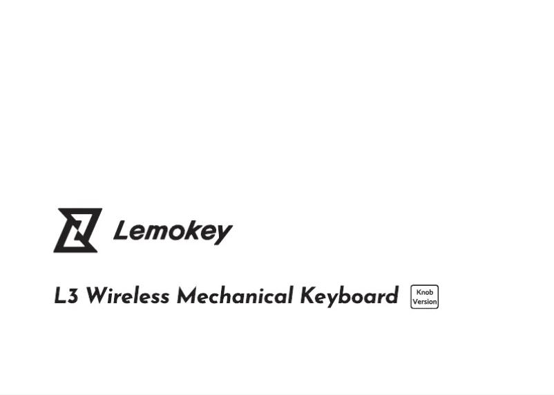 Page n°1 - Manuel utilisateur Keychron L3