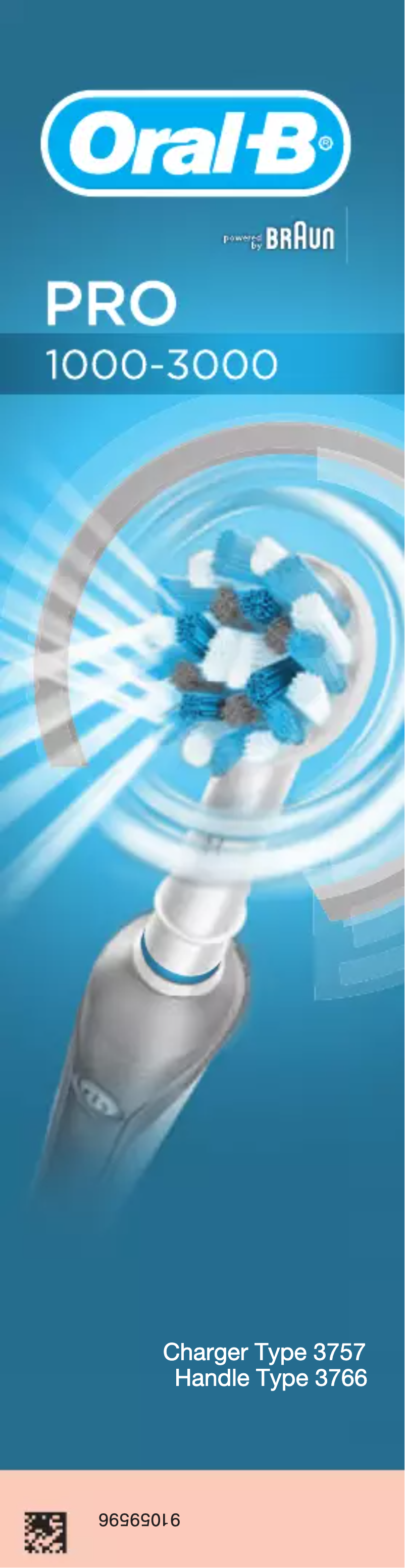 Page 1 de la notice Manuel utilisateur Oral-B PRO 2000