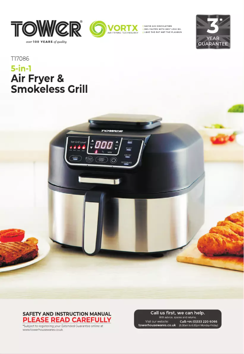 Image de la première page du manuel de l'appareil T17086