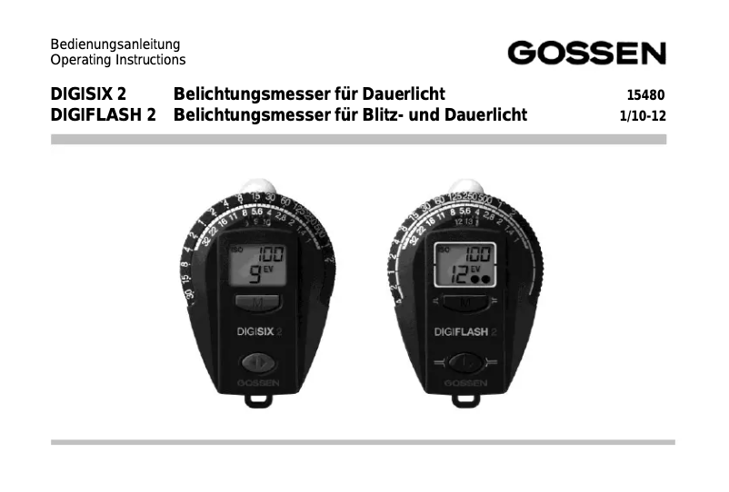 Image de la première page du manuel de l'appareil Digiflash 2