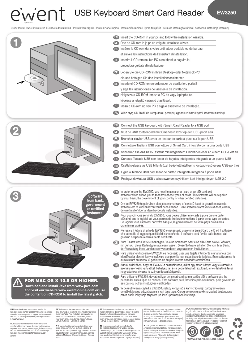 Página 1 del manual Manual de usuario Ewent EW3250