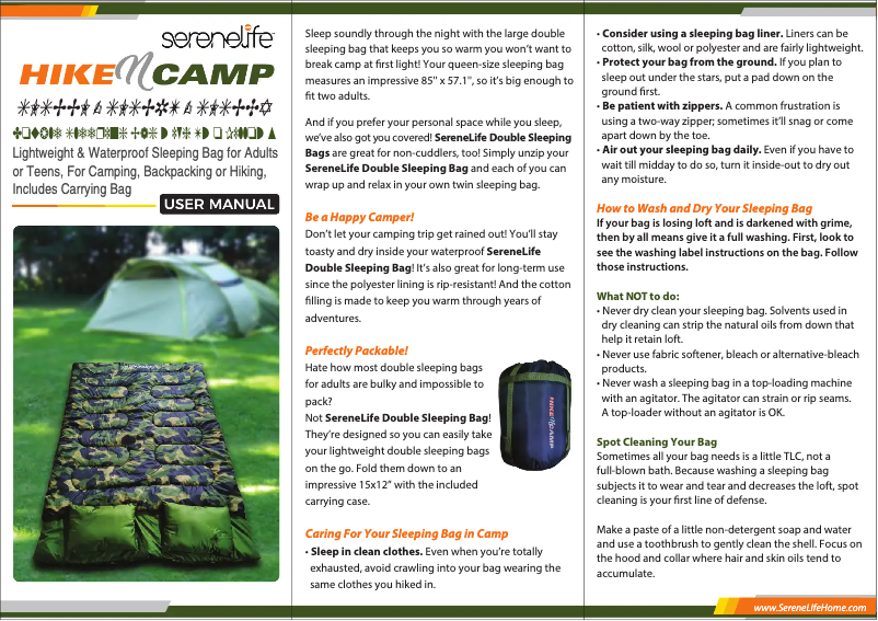 Image de la première page du manuel de l'appareil SLSBCA