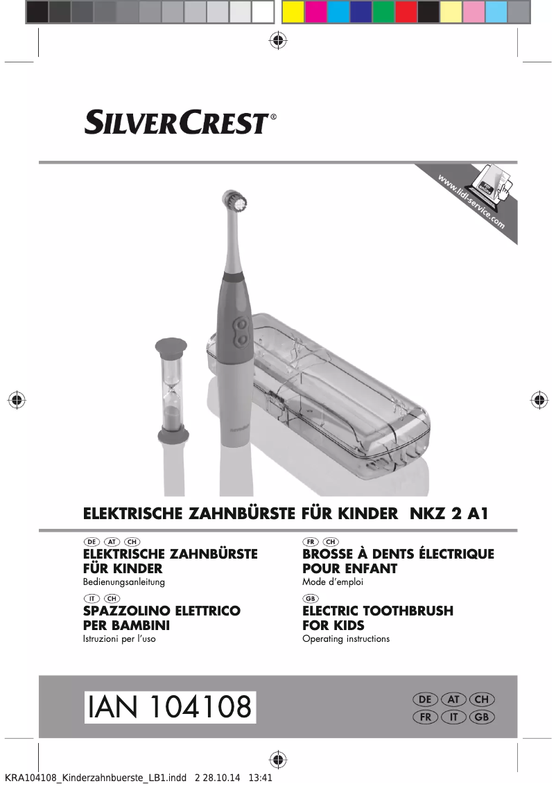 Image de la première page du manuel de l'appareil NKZ 2 A1