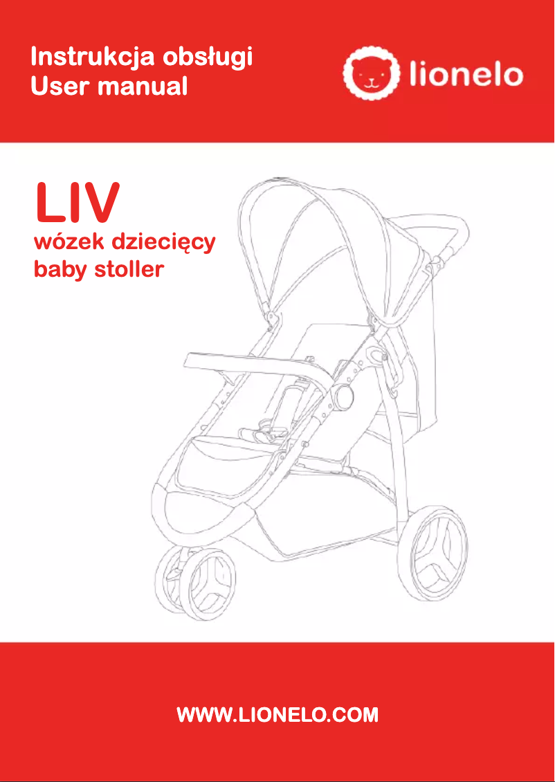 Page 1 de la notice Manuel utilisateur Lionelo Liv