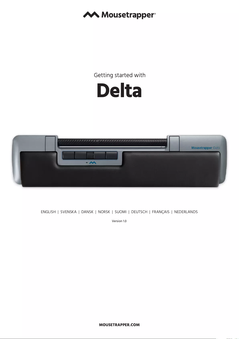Página 1 del manual Manual de usuario Mousetrapper Delta