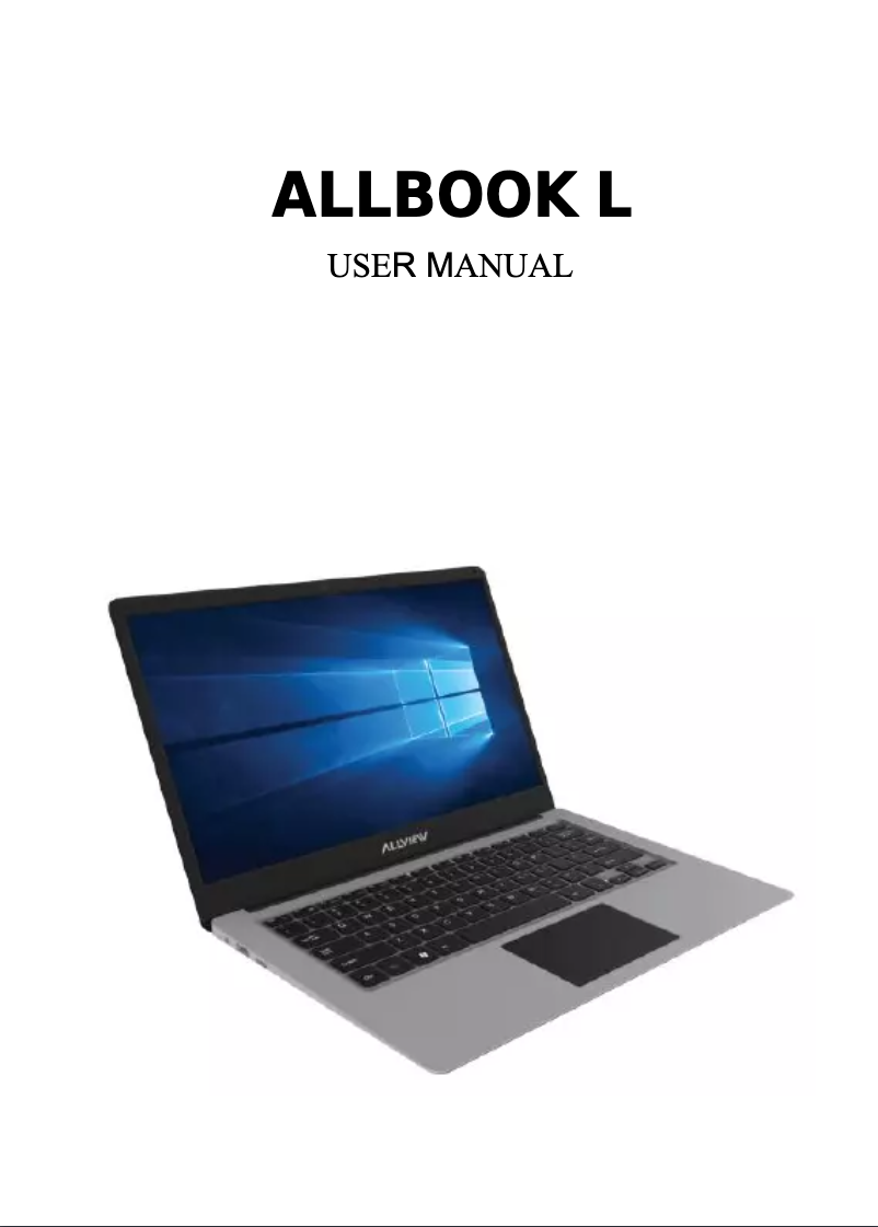 Page n°1 - Manuel utilisateur Allview Allbook L