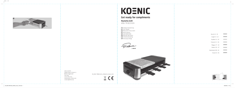 Page 1 de la notice Manuel utilisateur Koenic KRA-TR 815324