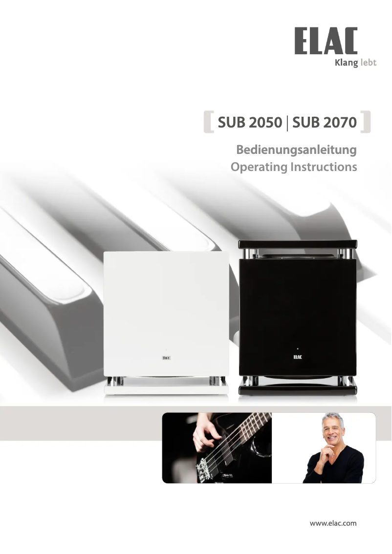 Página 1 del manual Manual de usuario ELAC SUB 2050