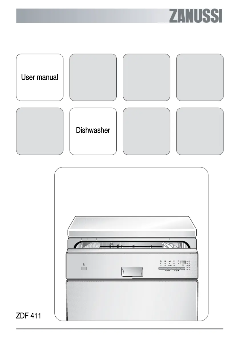 Page n°1 - Manuel utilisateur Zanussi ZDF411